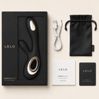 LELO SORAYA Wave™ Luxury Rabbit Vibrator | Black