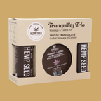 Hemp Seed Tranquility Massage Trio Gift Set - Lavender