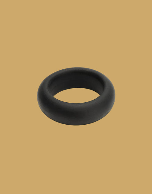 Black Silicone C-Ring - Maximum Stretch