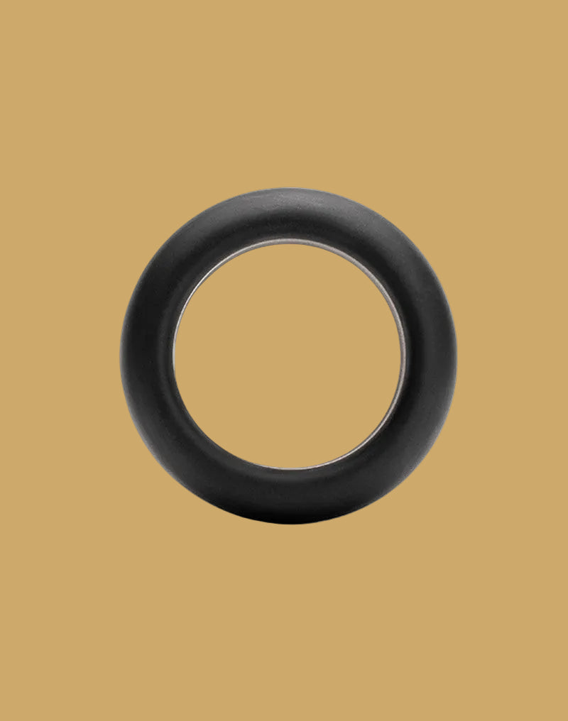 Black Silicone C-Ring - Maximum Stretch