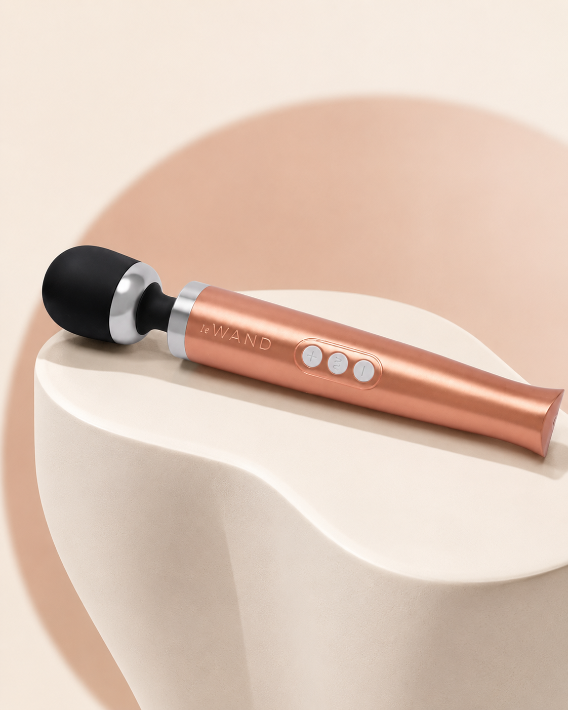 Le Wand Die Cast Rechargeable Vibrating Massager | Rose Gold