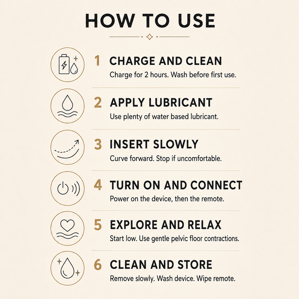 Aneros Vice 2 Remote Prostate Massager | Black