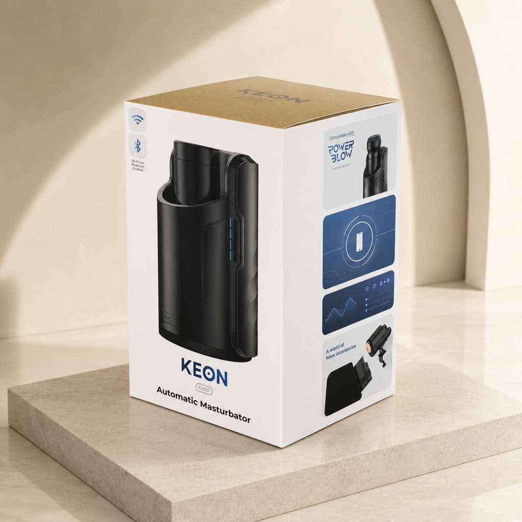 Kiiroo Keon WiFi Interactive Stroker Set with FeelStroker