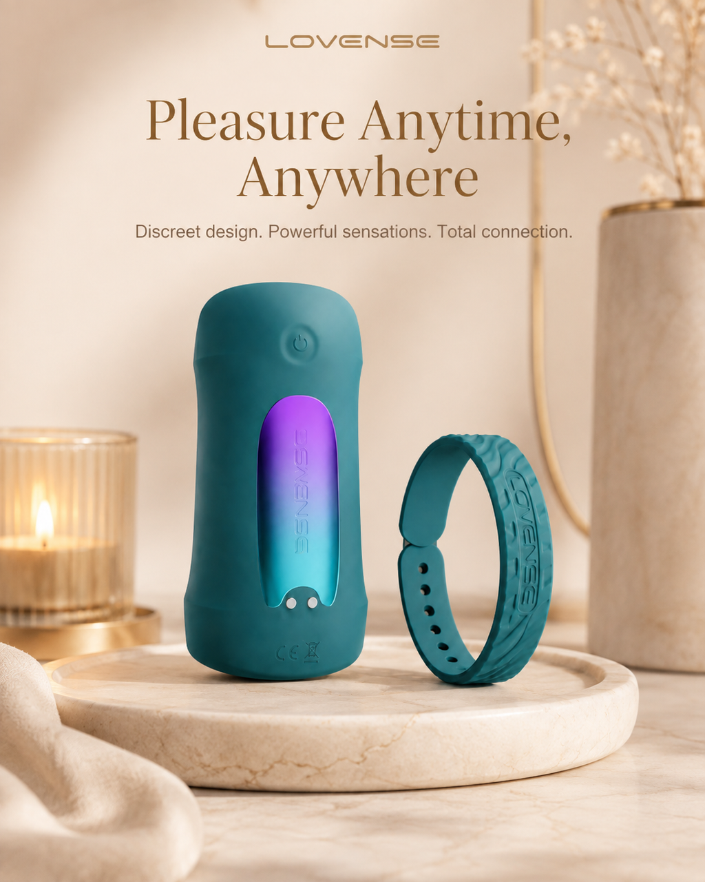 Lovense Gush 2 Bluetooth Glans Massager
