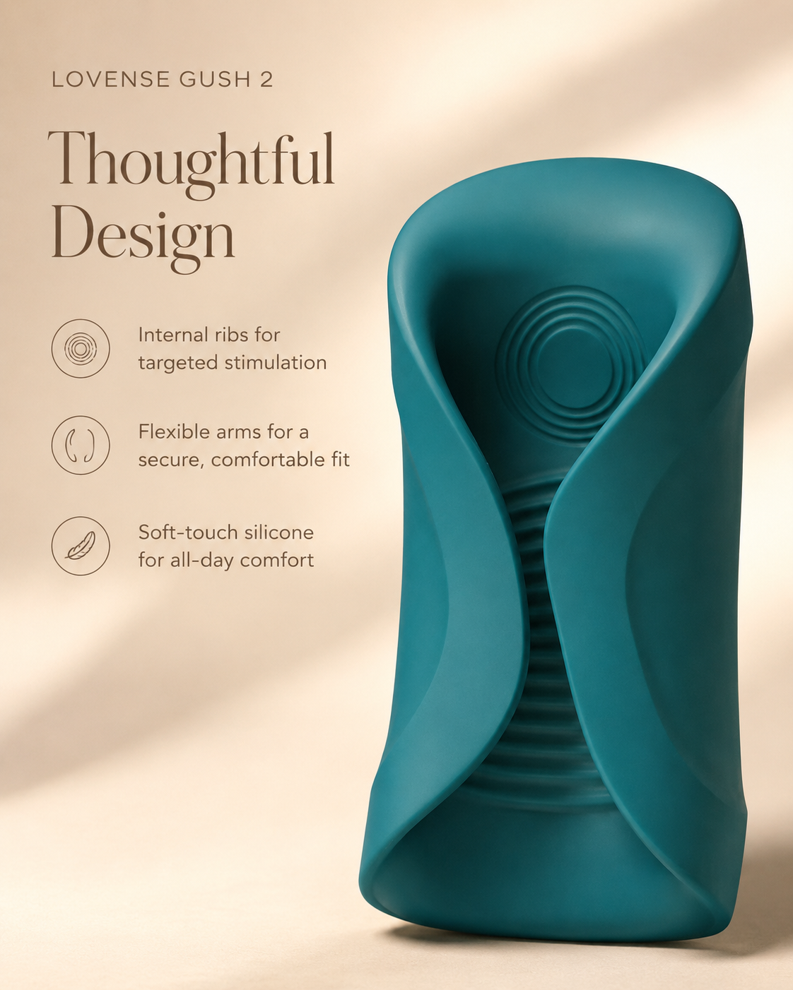 Lovense Gush 2 Bluetooth Glans Massager