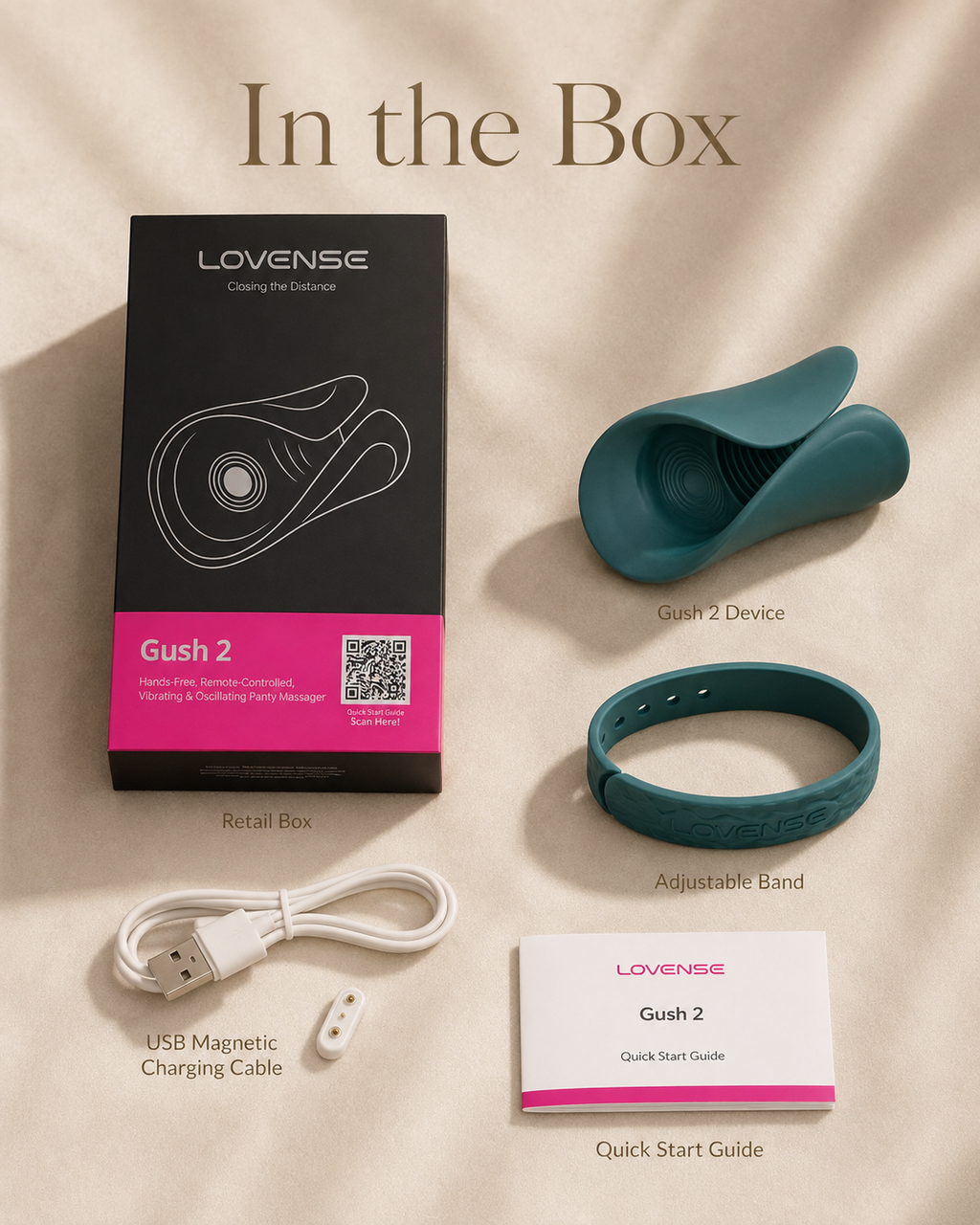 Lovense Gush 2 Bluetooth Glans Massager