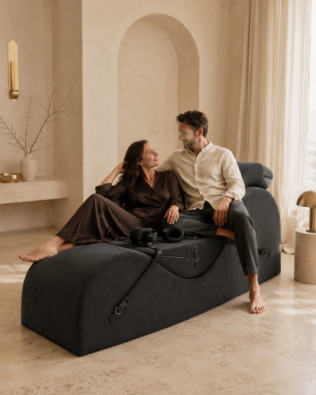 Liberator Esse Valkyrie Edition Lounger, Black