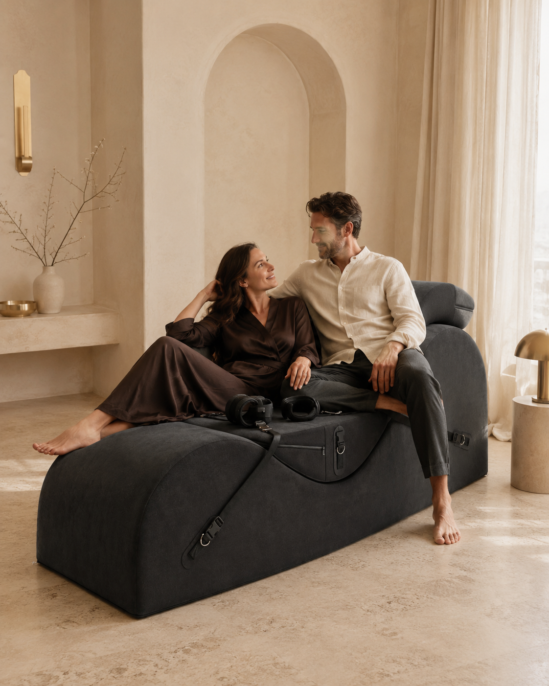 Liberator Esse Valkyrie Edition Lounger, Black