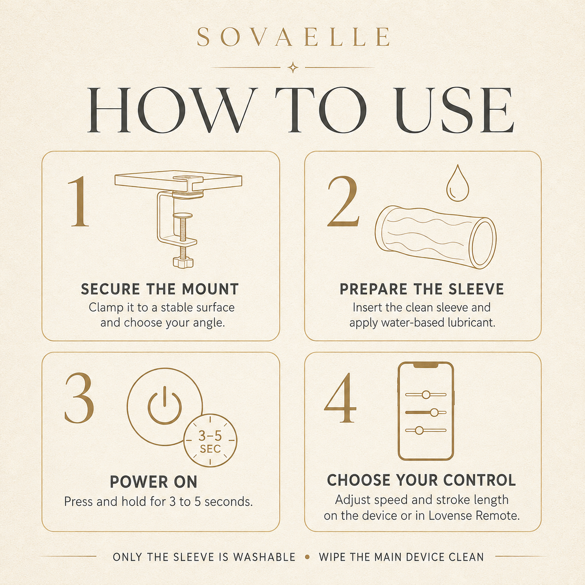 Lovense Solace Hands Free Automatic Stroker