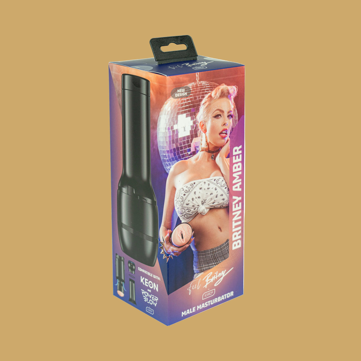 Kiiroo FeelBritney Amber Stroker
