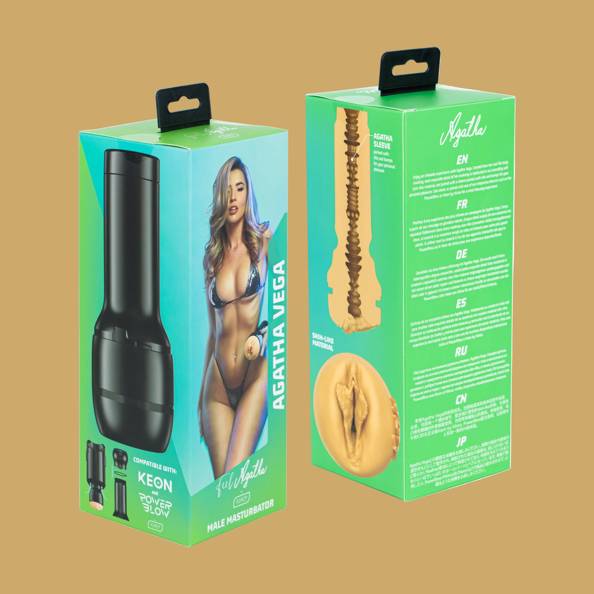 Kiiroo FeelAgatha Vega Stroker