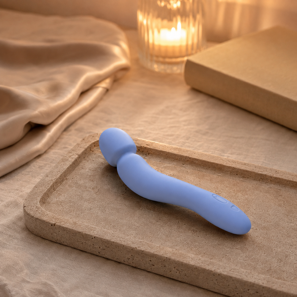 DAME Com Wand Vibrator | Periwinkle