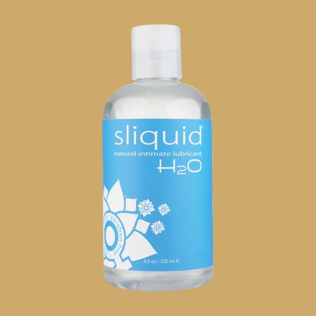 Sliquid Naturals H2O Water Based Lubricant | 8.5 oz