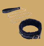 Cougar Faux Fur Collar & Leash