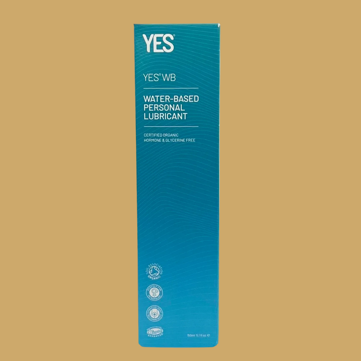 YES WB Organic Water Based Lubricant | 150 ml | 5oz